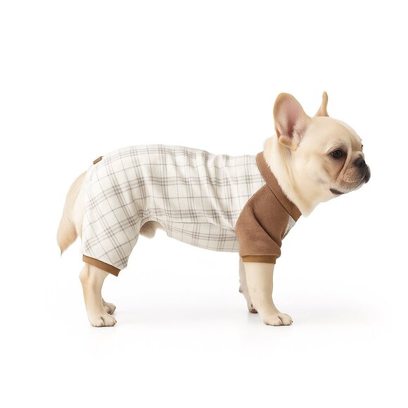 Koolaburra Ugg Pet Dog Xander Amphora Plaid Pajama Fun Outfit Costume Medium - Picture 1 of 4